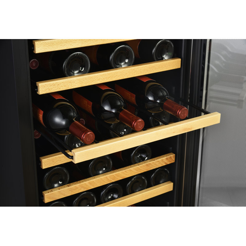 EdgeStar Single Zone 19.375'' Freestanding 44 Bottle Wine Refrigerator with Reversible Door