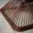 Retro Nut-Brown Solid Wood Rectangular Coffee Table