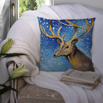 Outdoor Reversible Throw Pillow