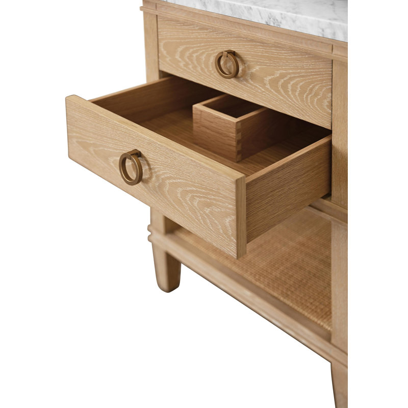 24 in. Vanity, Cerused Oak