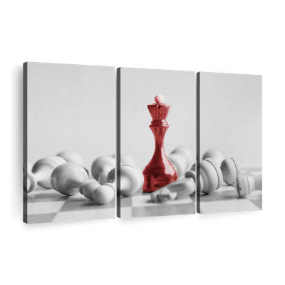 Chess Red Queen 3 pièces