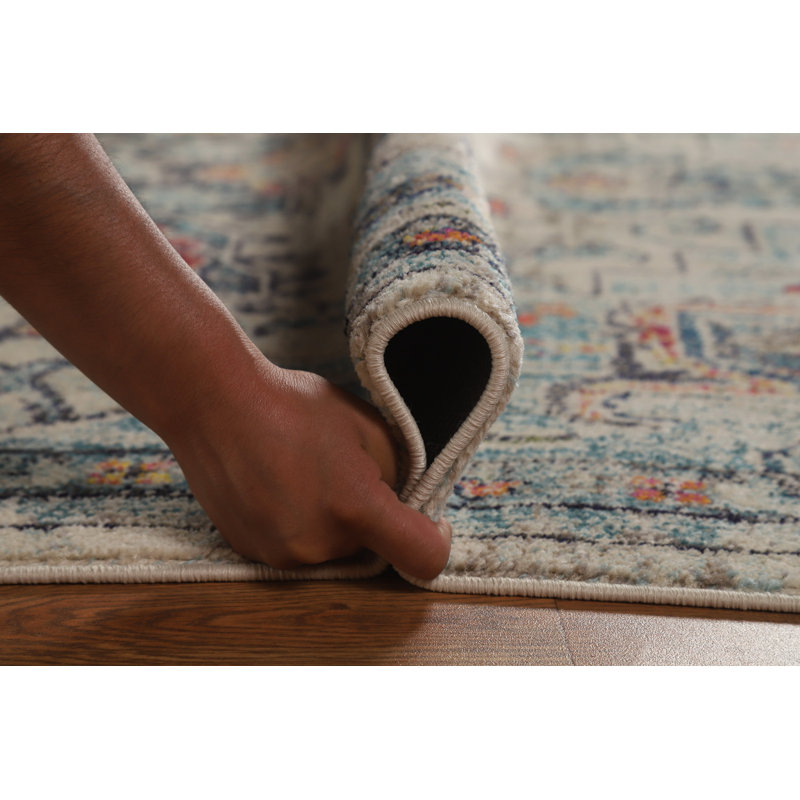 Tapis turc traditionnel géométrique 6 x 9