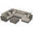 Polyester brun / beige est en rupture de stock