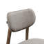 Ensemble de salle à manger en bois massif avec chaises rembourrées Willow-1193742362
