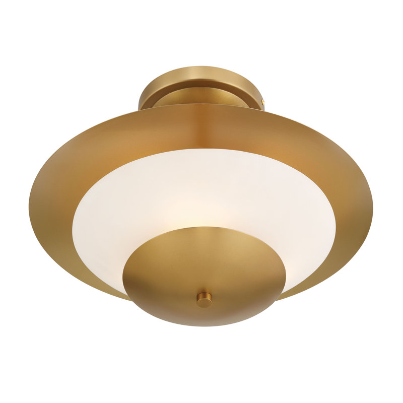 3 LIGHT SEMI FLUSH