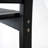 Black Color Armless Outdoor Chairs – HDPE Material   Set Of 2-341867238
