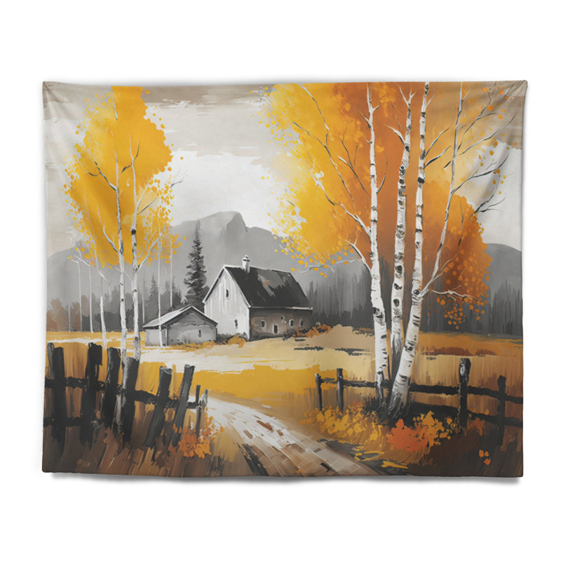Tapisserie en polyester, H 50 po x l 60 po