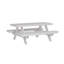 Outdoor Rectangular Picnic Table-1613478700-1865777884