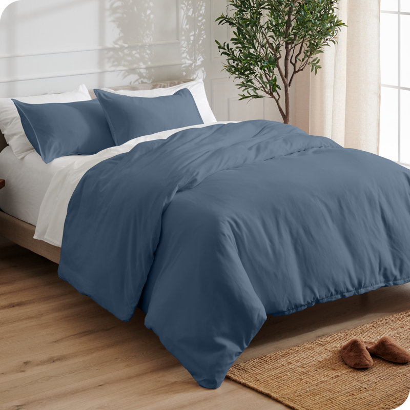 Ensemble de housse de couette en microfibre moderne et contemporain, Mer de Béring