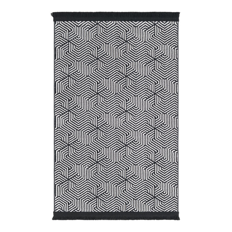Kanoi Geometric Indoor Rug, Rectangle 2' x 3'1"