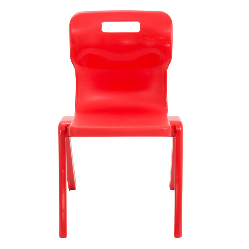 Kristen Children's Desk / Activity Chair, H51.3 x W36 x D34cm, Red