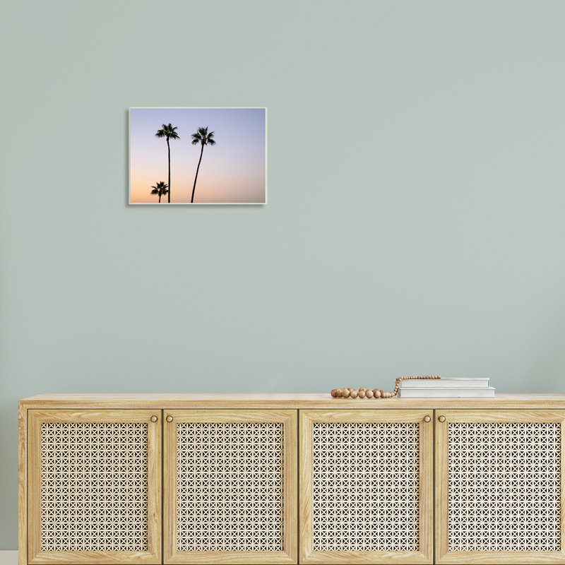 Photographie de Kathy Mansfield - photographie de palmiers tropicaux, H 13 po x l 19 po x P 0,5 po, Plaque murale
