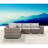 7-Piece Rattan Sectional Sofa Set With Cushions - Fully Assembled
