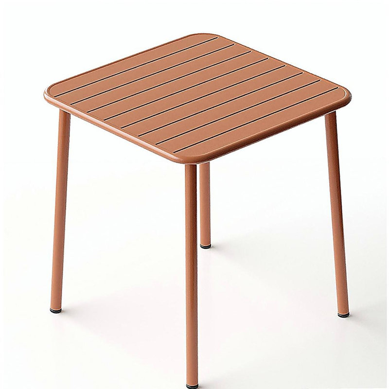 Table de cour Sera, Rouge brique clair