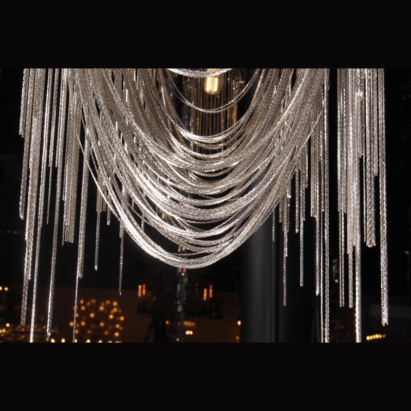 Lustre géométrique 7 lumières unique/statement Ramsell