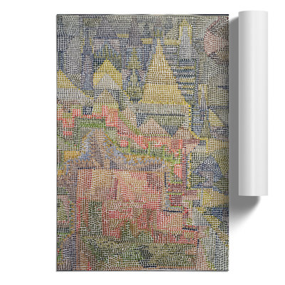 Castle Garden by Paul Klee - Frameless Print