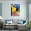 'The Cafe Terrace on the Place Du Forum Arles at Night' by Vincent Van Gogh Painting Print-21210770