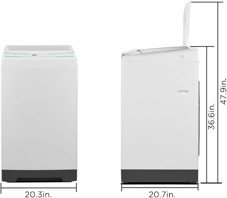 Laveuse à chargement par le haut 1,8