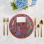 Succulents Floating Cotton Sateen Dinner Napkins-564057149