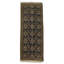 Tapis oriental en coton / laine vert / brun / bleu marine 2 pi 11 po x 8 pi Oriental