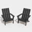 Danese 2-Piece All-Weather HDPE Adirondack Chair-113257799