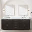 Meuble-lavabo double Shelter et miroirs 28 po-115766989-115766996-115766997