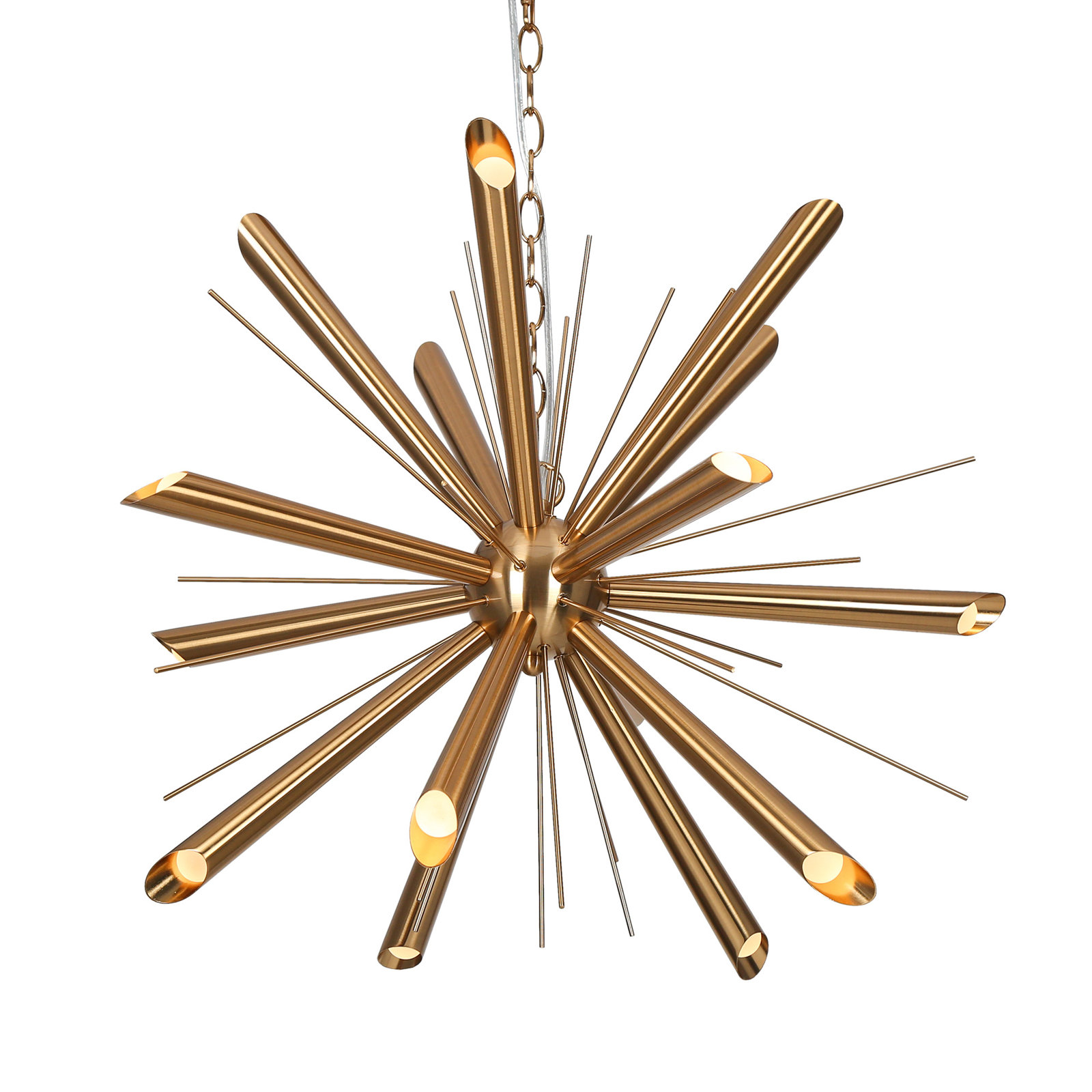 Alexandre Iron 15-Light Chandelier