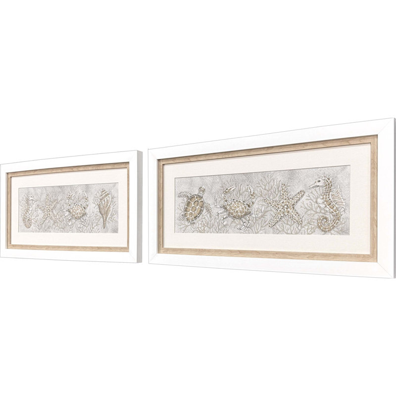 Drawing Sea Creatures Framed Art
