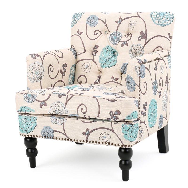 Canapé Modern - Chaise club capitonnée Harison