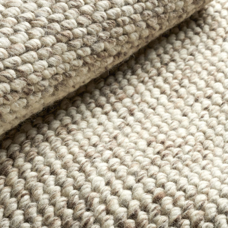 Loggia Natural Handwoven Wool Rug, Rectangle 3' x 5'