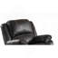 Fauteuil inclinable en cuir synthétique noir Zuriel