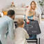 Table de hockey pneumatique pliable pour enfants et adultes avec tableau d'affichage numérique à DEL