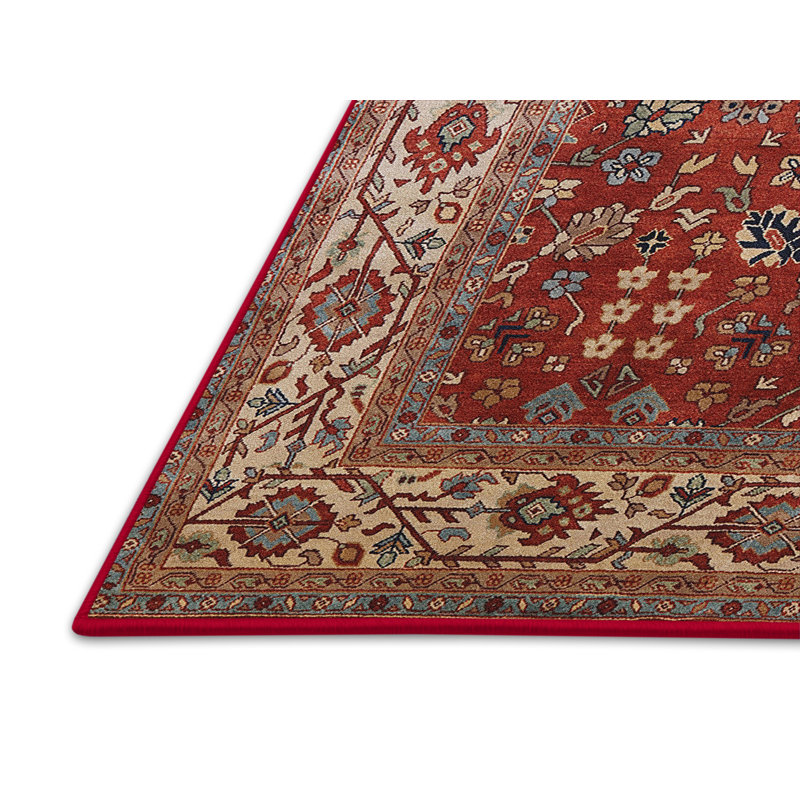 Tapis oriental orange / brun, Rectangle 6 pi x 9 pi