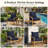 22"W X 24"D Outdoor Deep Seat Cushion Set Outdoor Seat/Back Cushion-982000937