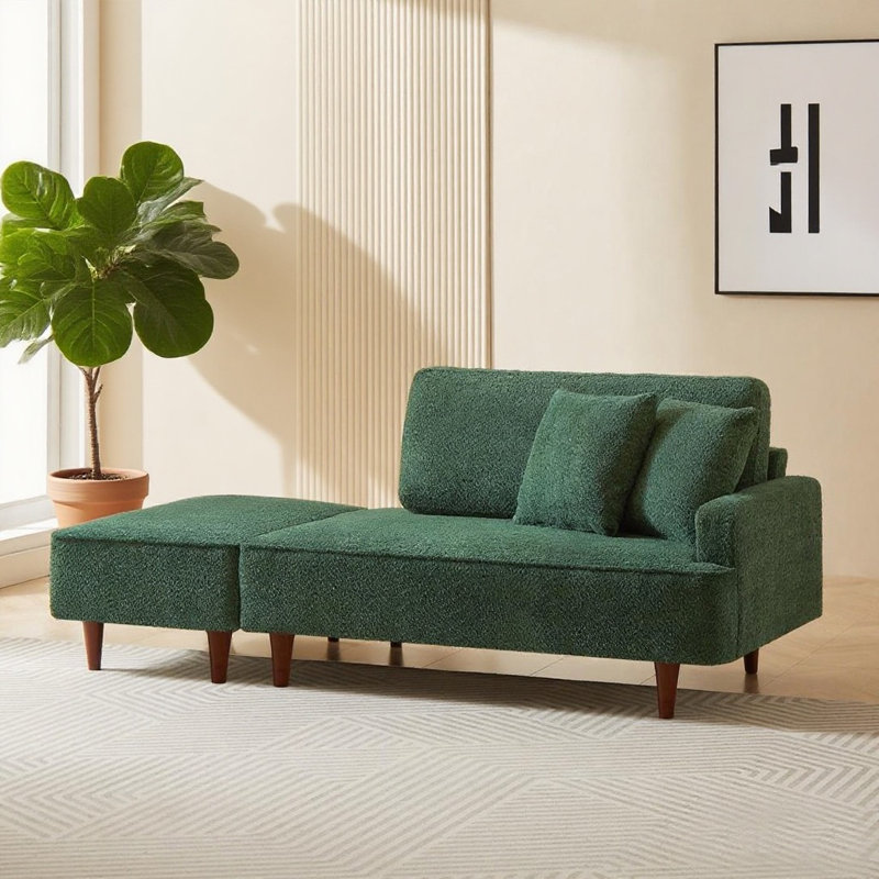 Lounges Chaise+Ottman, Green