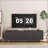 TV Furniture | Modern Black 68" Entertainment Center with Storage Doors, for 55+ Inch TVs | Black | MDF