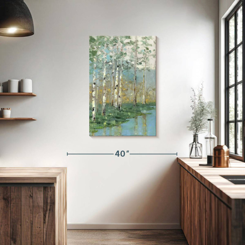 Harnek Birch Reflections I, 36" H x 24" W
