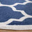 Tapis bleu marine Ammundsen-1007864049