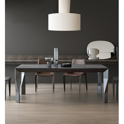 Simple and Modern Geometric Creative Sintered Stone Dining Table