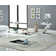 Tuan Mirrored Glass Top End Table