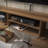 Desmone Modern Floating TV Stand for Up to 80" TVs, Minimalist Wall-Mounted Media Console with Storage, Walnut Brown Wood Finish -74417197-111925897