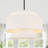 18" Modern 4-light Dimmable Drum Chandelier