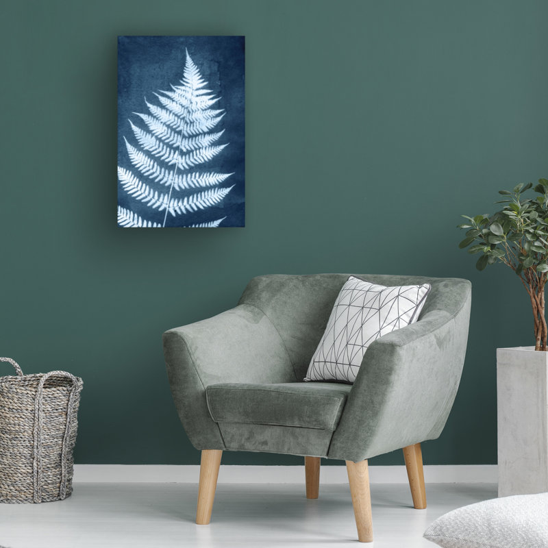 «Bay Isle Home ™», toile de fougère à feuilles de cygne de Jason Johnson IV WAG37664, H 19 po x l 12 po