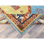 Tapis bleu ciel en laine noué à la main 9 K x l 9 pi x 11 pi 10 po 2BB297C677F84BC6AC098A8D3AD1647B