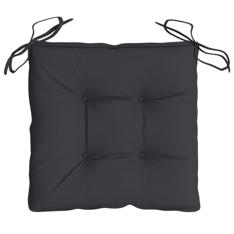 Outdoor Seat Cushion, Black, 2.8" H x 15.7" W x 15.7" D