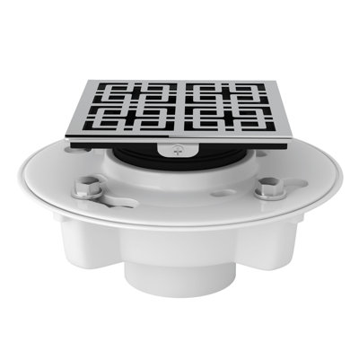 Ensemble de bonde en PVC 2 po x 3 po Rohl avec housse décorative 3142