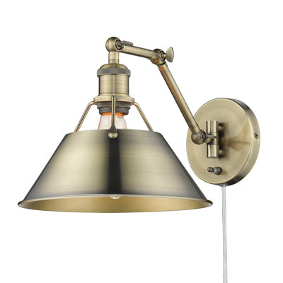 Weatherford Steel Swing Arm Sconce