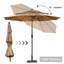 Ocilla 10ft 3 Tier Patio Umbrella-925422312
