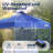 10x10ft. Portable Outdoor Pop Up Canopy with Wheel Carry Bag and Sandbags-110811639