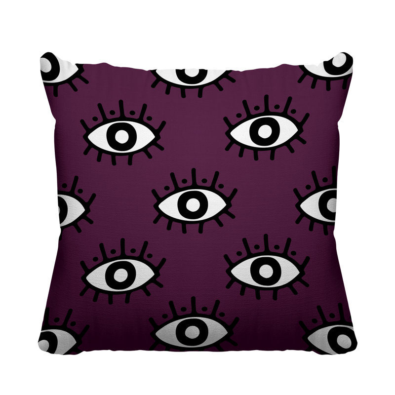 Coussin Ankara, L 19 po x H 19 po, Orange